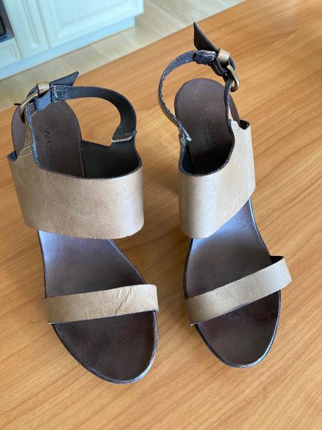 Kožene sandalky, wojas,38