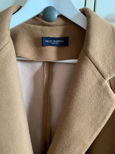 Piazza sempione 100percent vlna kabát velkost it46, 46