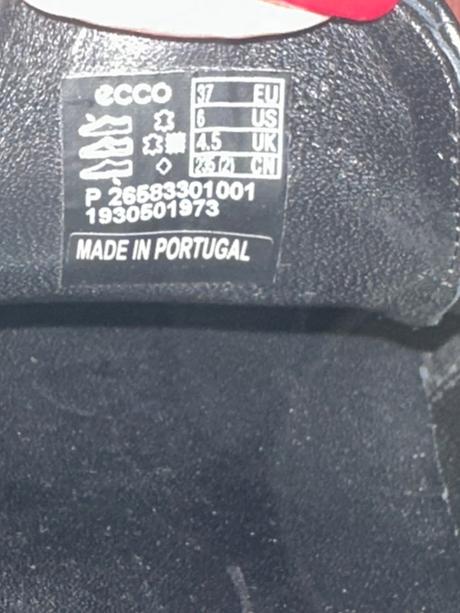 Kozene topanky ecco, ecco,37