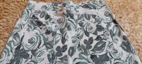 Legíny/džegíny s ružami, esmara,xs