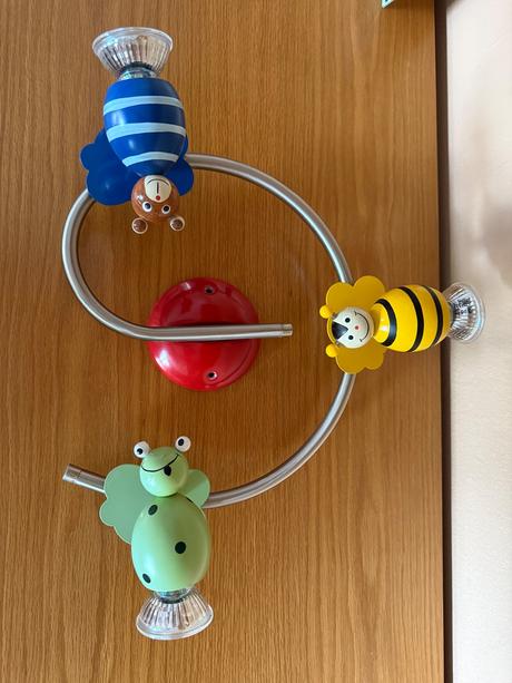 Luster eglo do detskej izby s bodovým svetlom,