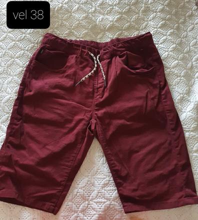 Kratke nohavice bordove, 38