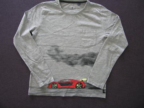 Tričko s autom, tom tailor,134