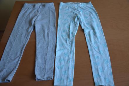 Legínky h&m - v. 128, h&m,128