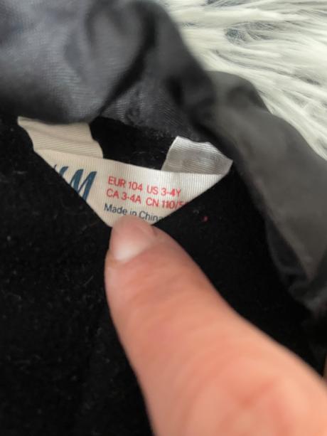 Detske otepľovačky, h&m,104