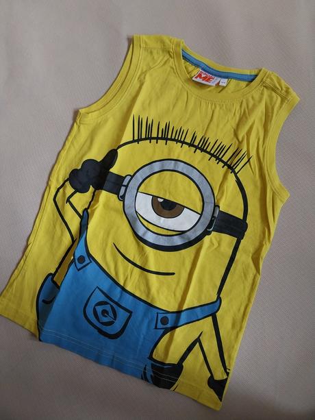 Tričko mimoni, c&a,134