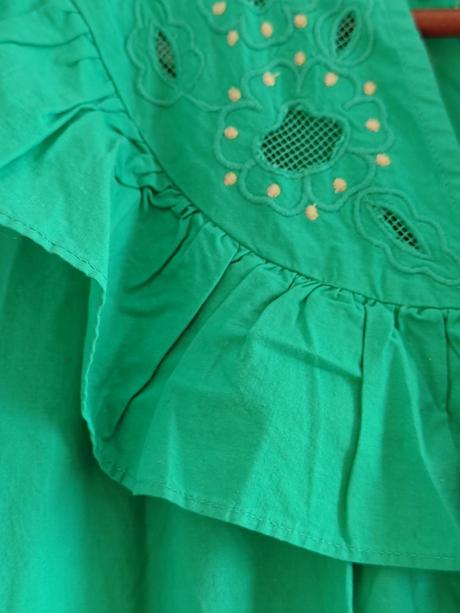 Yas originál luxusné vysivane biobavlna maxisaty, m