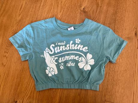 Letný crop top, 134