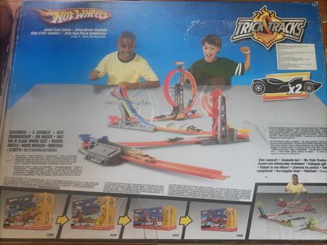 Hot wheels jumbo stunt combo, 