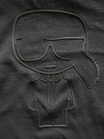 Karl lagerfeld tensi ikon cierny svetrik 164/xs/s, s
