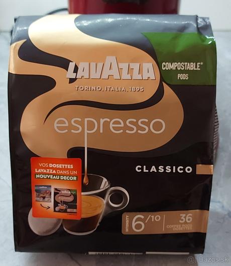 Káva lavazza classico-senseo pody 36 ks, 