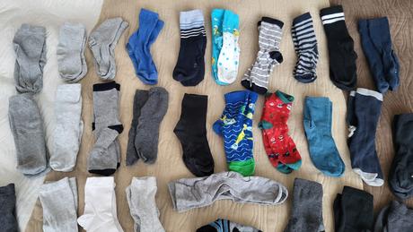 30 párov ponožiek velk. 31-34, 31