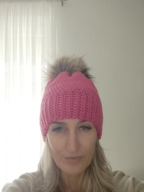 Čiapka uni ručná práca,