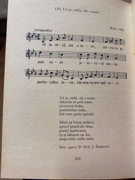 Krásna kniha kytica slovenských ľudových piesní,