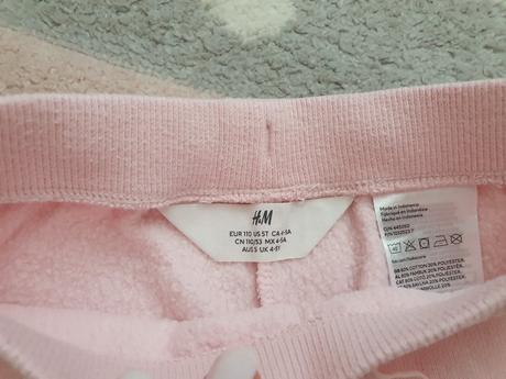 Tepláky h&m č.110, h&m,110