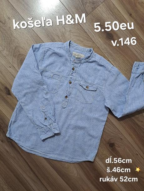 Košeľa h&m, h&m,146
