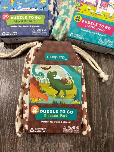 Mudpuppy detske puzzle vo vrecusku,