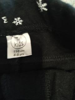 Zateplené legíny, pepco,110