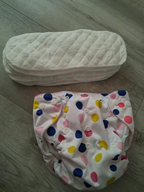 Plienkové nohavicky s vložkami nepouzite, 4 kg - 9 kg