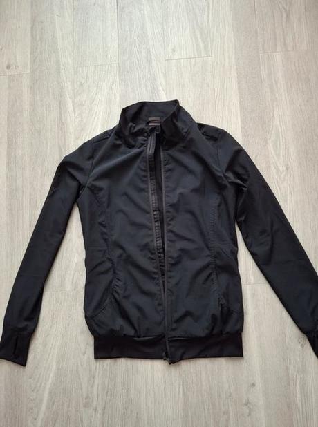 Dámska čierna športová bunda active by tchibo, tchibo,s