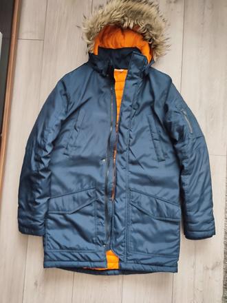 Predám parkerku bundu h&m, h&m,164