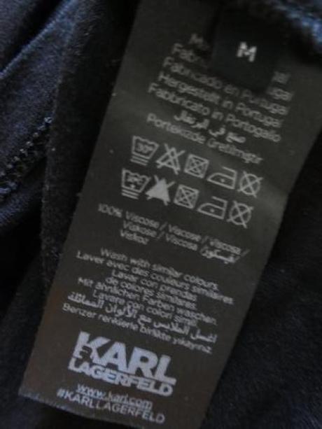 Karl lagerfeld orig.viskoza padava tunika/triko, m