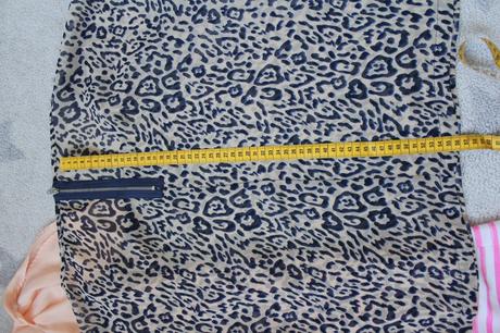 Modra tigria tunika, top stav, vel. s-m, amisu,s