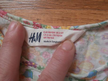Šaty, h&m,98