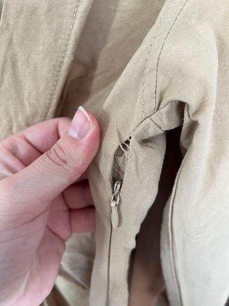 Šaty z ľanu, bershka,xs