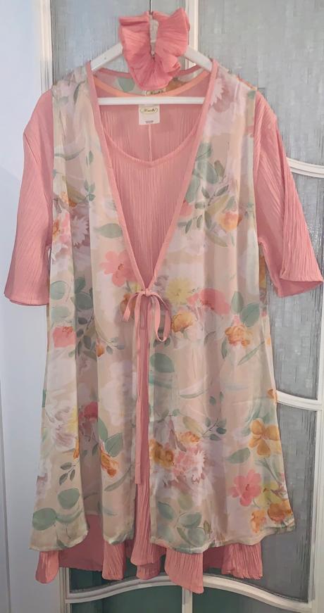 Šaty s vestou + gumička do vlasov zdarma, 40