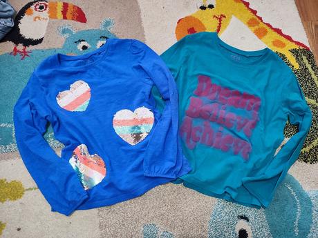 2x tričko pre dievčatko, next,122