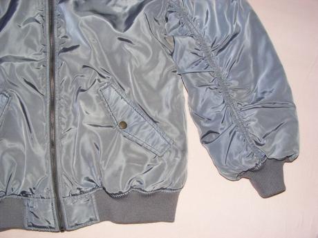 Teplá oversize bombera h&m - s/m, h&m,m