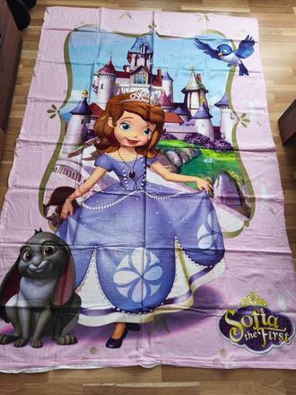 Posteľné obliečky princezná sofia, šírka (cm): 140,dĺžka (cm): 200