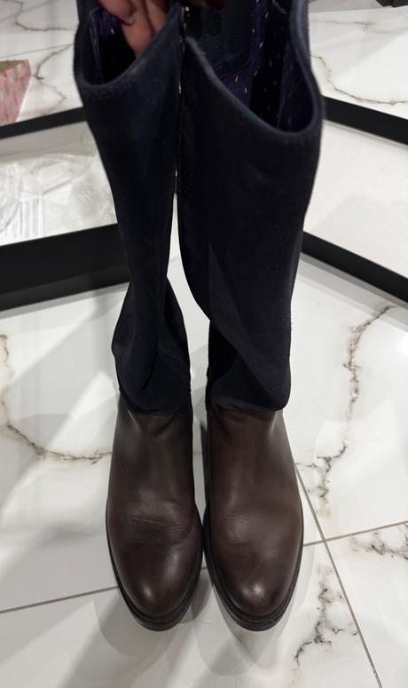 Tommy hilfiger kožené čižmy 40, tommy hilfiger,40