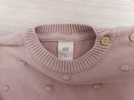 Krásny svetrík, h&m,86