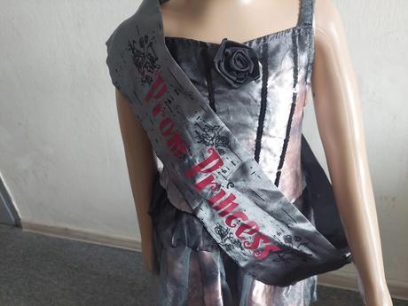 Halloweenska princezná karnevalové šaty veľ.116,