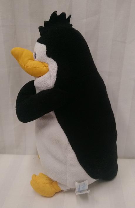 Plyšový tučniak z madagaskaru pinguins, 22 cm,