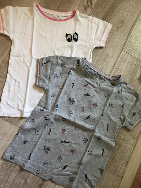 Trička oči 2 ks next 7 rokov, next,122