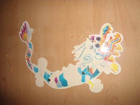 Papierovy - skladaci drak,