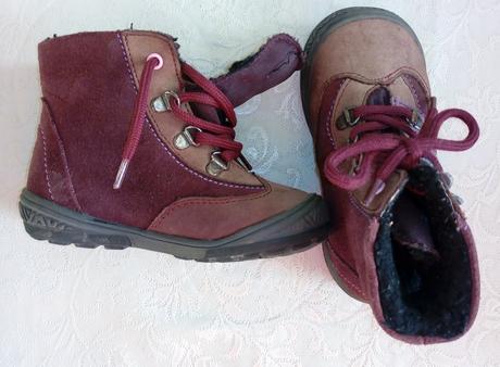 Zimné kožené topánky richter, richter,22