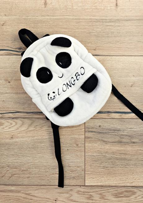 Roztomily plysovy batoh v tvare pandy, 