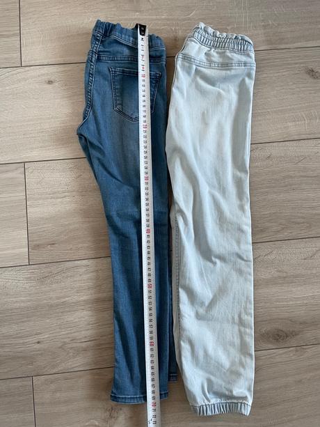 Denimové nohavice, h&m,122