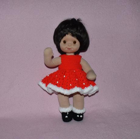 Vintage bábika stupsi, 