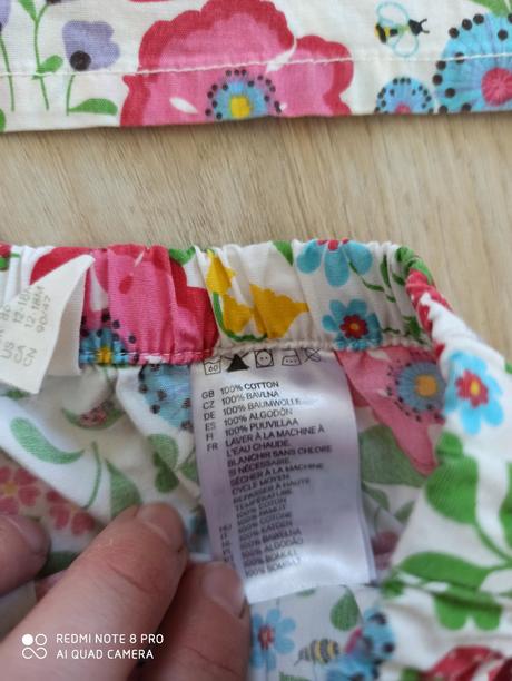Letný komplet tielko a gatky, h&m,86