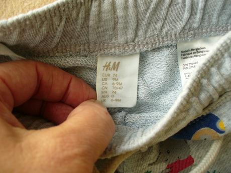 Krátke nohavice, h&m,74