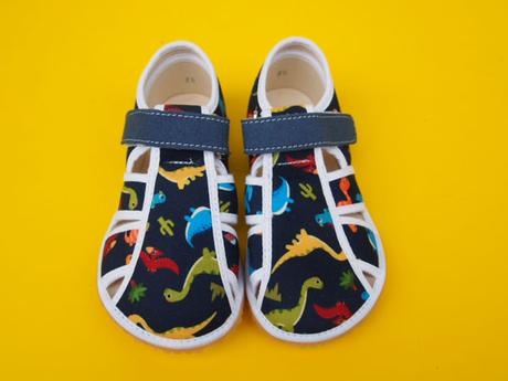 Detské barefoot papučky jonap dino, jonap,24 - 35