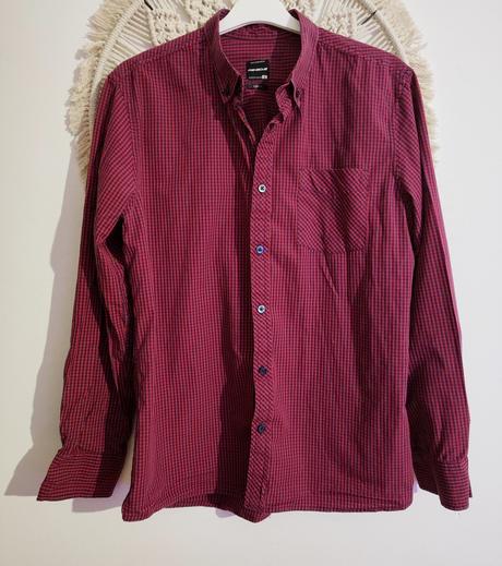 Pánska košeľa fishbone, fishbone,l