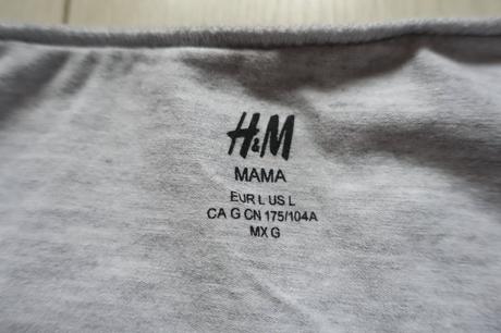 Tehotenské tričko h&m mama, h&m,l