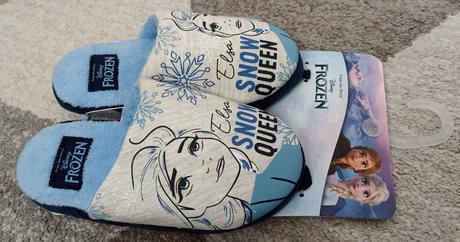 Pohodlné teplé papuče elsa frozen od disney, disney,32 / 33 / 34 / 35