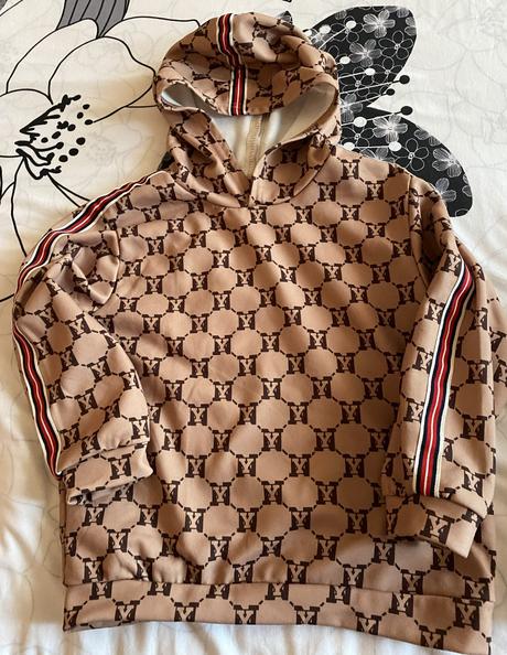 Set s potlačou - mikinka s kapuckou+nohavky v. 128, 128